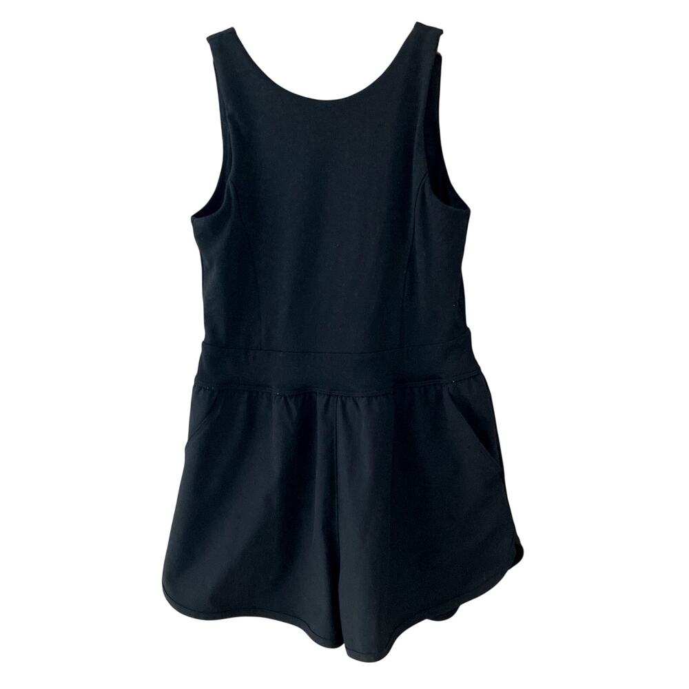 Abercrombie Kids YPB Black Sleeveless Activewear Romper 9/10